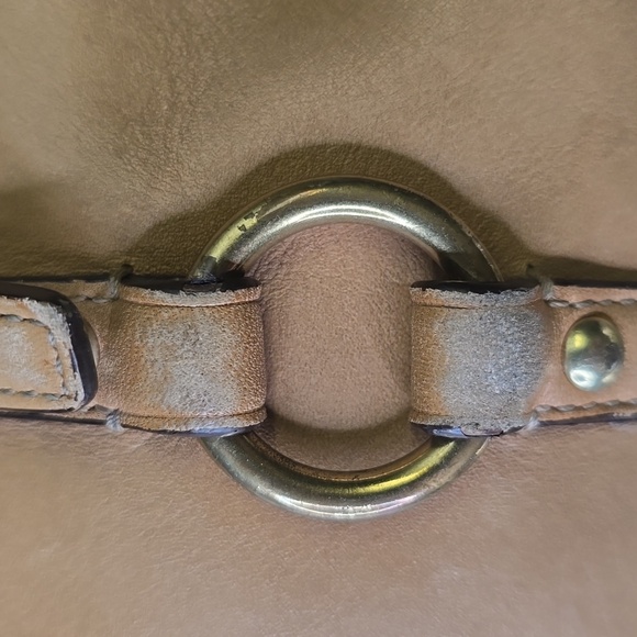 Coach Light Brown Leather Gallery Tote, Vintage - Picture 4 of 15